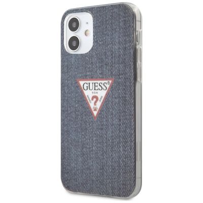 2. Guess GUHCP12SPCUJULDB iPhone 12 mini 5.4" Marine/Dunkelblau Hardcase Jeans Collection