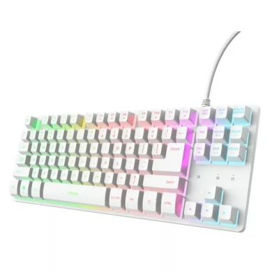 3. Trust GXT 833W TKL-Tastatur, Thado White