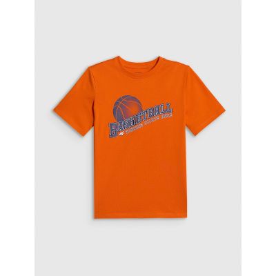 5. Normales bedrucktes Jungen-T-Shirt 4F 4FJRSS26TTSHM4278-70S