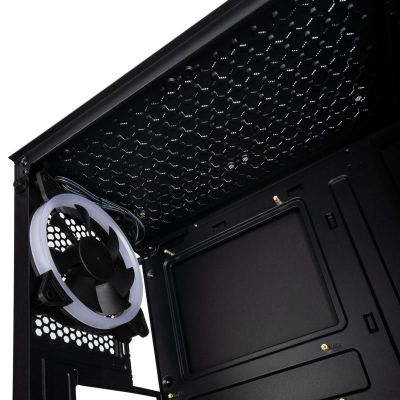 10. Kolink VOID RGB Midi-Tower-Gaming-Gehäuse, Schwarz