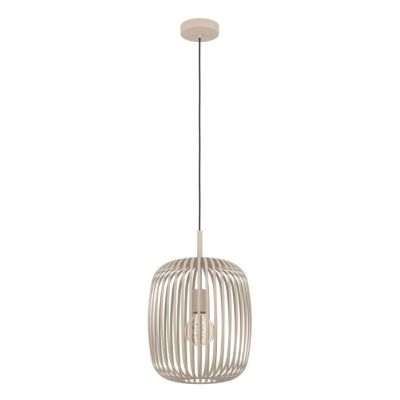EGLO ROMAZZINA Hängeleuchte, 1 x E27, max. 40 W, beige