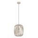 EGLO ROMAZZINA Hängeleuchte, 1 x E27, max. 40 W, beige