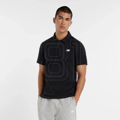 6. New Balance Jersey-Poloshirt M MT51504BK