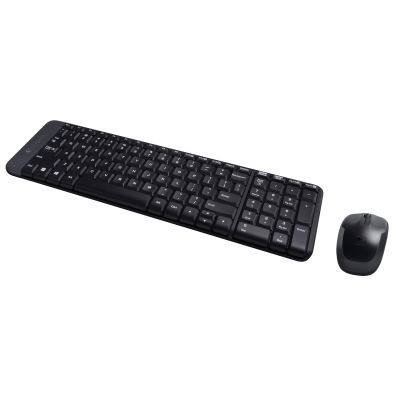 2. Logitech 920-003161 Tastatur- und Maus-Set (schwarz)