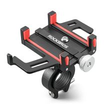 Rockbros 699 Lenkerklemm-Handyhalterung – Rot