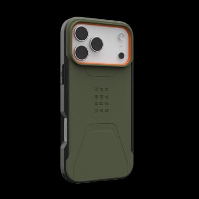 2. UAG Civilian MagSafe Case für iPhone 17 Pro Max - Oliv-Orange