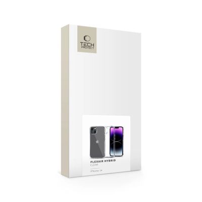 2. Tech-Protect FlexAir Hybrid-Hülle für iPhone 14 – transparent