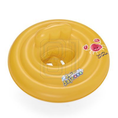 Bestway 32096 Swim Safe Wondersplash Round 3-Ring Baby Boat 92800497001