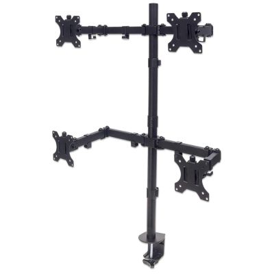 Manhattan 461566 Monitorhalterung/Ständer 81,3 cm (32") Schreibtisch Schwarz