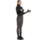 6. adidas Optime Essentials Damen-Sweatshirt mit durchgehendem Reißverschluss, Schwarz, JM9185