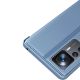 7. Clear View Case Hülle für Xiaomi 12T Pro / Xiaomi 12T Flip Cover schwarz
