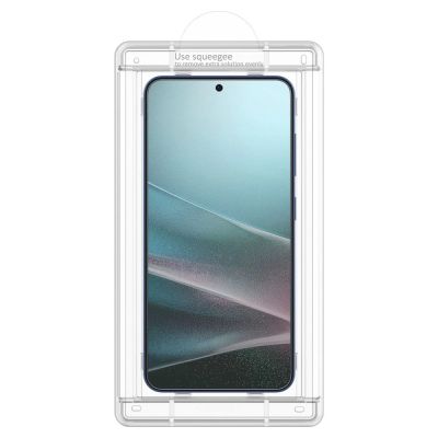 4. Spigen ELITE SHIELD EZ FIT Hydrogel-Folie für Samsung Galaxy S25 - Transparent