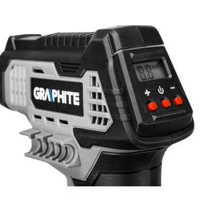 3. Graphit 58G041 Batteriekompressor