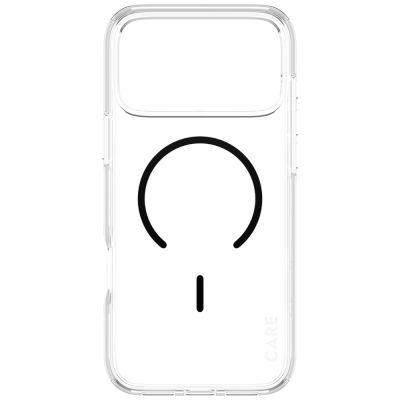 3. CARE by PanzerGlass Flagship Urban Explorer Case mit schwarzem MagSafe für iPhone 17 Pro Max – Transparent