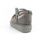 14. D.Franklin Damen Winter Schneestiefel Modische isolierte Stiefeletten Grau