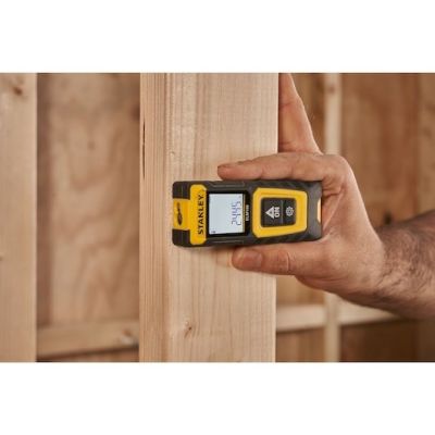 16. Stanley STHT77100-0 Laser-Entfernungsmesser, Schwarz/Gelb, 30 m