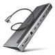15. Axagon HMC-4KX3 Kabelgebundene Dockingstation USB 3.2 Gen 1 (3.1 Gen 1) Typ-C Grau