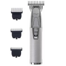 ADLER AD 2836s Silberner USB-Trimmer