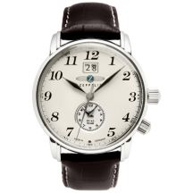Herrenuhr ZEPPELIN LZ127 Graf Zeppelin Dual Time 7644-5 + Box