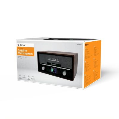 6. Denver MDA-525DW Personal CD Player Wood