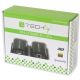2. TECHLY HDMI-Verlängerung, HD 3D, 60 m, PO, RJ45, IR-Fernbedienung, IDATA EXT-E70I