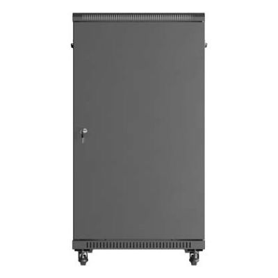 6. Lanberg FF01-6022-12B 22U Rack, freistehend, schwarz