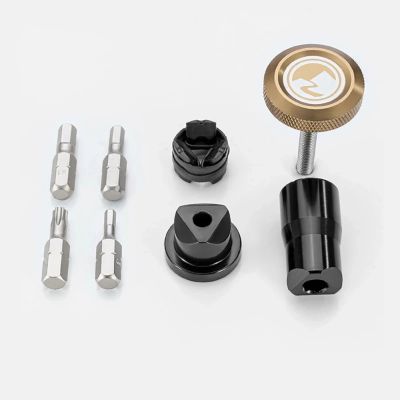 3. Rockbros ROAD TO SKY VK-KC10 6-in-1 Lenker-Multitool für Fahrräder – Braun