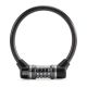 Rockbros 87639-4 Fahrradschloss mit Code und Stahlkabel – schwarz
