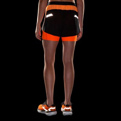 5. Damen Run Visible 4" 2in1 Short 2.0 Laufshorts