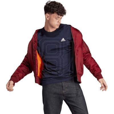 4. adidas Essentials Jersey, gesticktes kleines Logo, M, HY3404