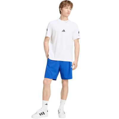 6. adidas Essentials 3-Streifen Chelsea Lite Webshorts für Herren, Blau, KY4156