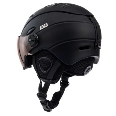 17. Meteor Holo XL Skihelm 61-63 cm Schwarz