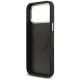 7. Guess Grained Triangle Logo MagSafe Hülle für iPhone 17 Pro Max - Schwarz