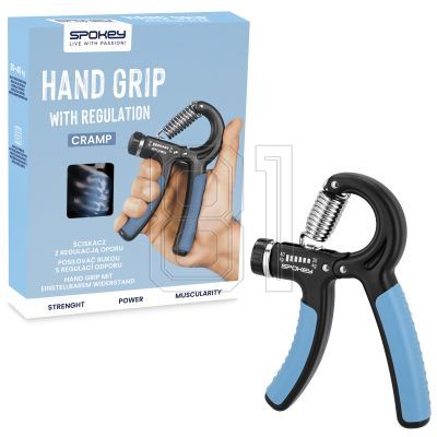 6. Spokey Handgriff mit einstellbarem Widerstand Cramp SPK-943259