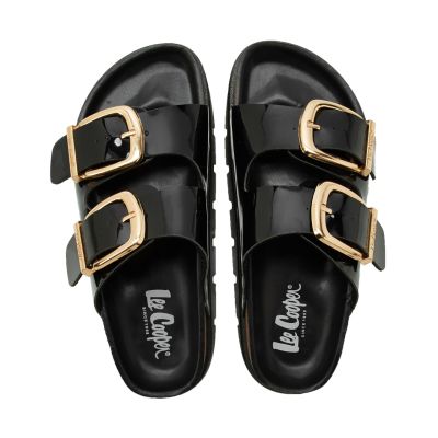 4. Lee Cooper Damen-Sandalen, Schwarz, LCW-26-35-4459LA