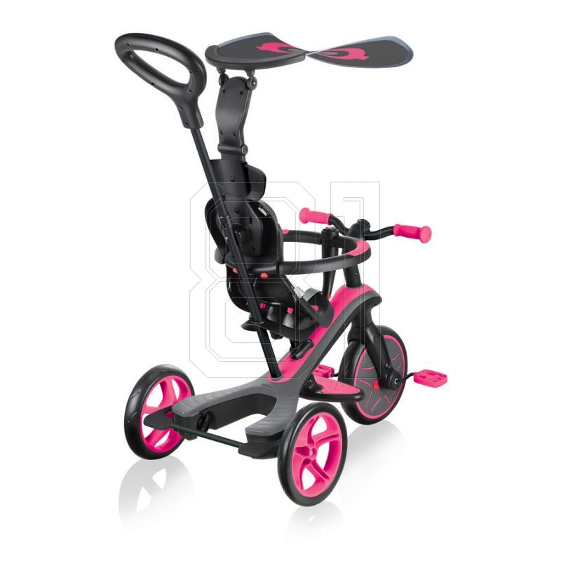 25. 4-in-1-Fahrrad Globber Explorer Trike Fuchsia 632-110-2 HS-TNK-000013809