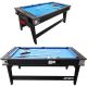22. 4-IN-1 MULTIGAMING-TISCH: BILLARD-TISCH, TENNISANSCHLUSS, ESSTISCH 189 x 94,1 x 81,3 cm ENERO