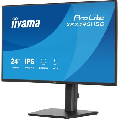 4. iiyama ProLite XB2496HSC-B1 Computermonitor 60,5 cm (23,8") 1920 x 1080 px Full HD LED Schwarz