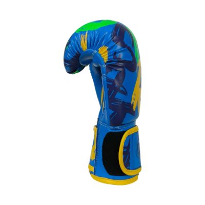 6. MASTERS RPU-VIBEZ Boxhandschuhe 10 oz BLAU