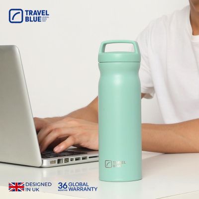 6. TRAVEL BLUE THERMOSFLASCHE GRÜN