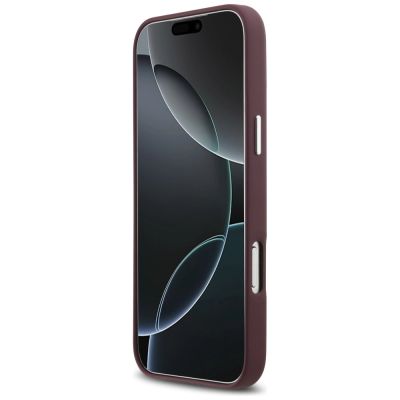 5. BMW -Logo-Metallhülle mit MagSafe-Funktion für iPhone 17 Pro Max – Rot