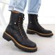 6. Damen-Winterstiefel im Worker-Stil, schwarz, Rieker 72653-00