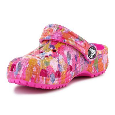 3. Crocs Classic Hyper Real Clog Jr 208451-90H Flip-Flops