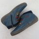 4. Gefütterte komfortable blaue Damenstiefeletten Rieker 52544-14
