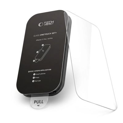 3. Tech-Protect OneTouch Set+ 2er-Pack Schutzglas für iPhone 18 Pro Max / 17 Pro Max