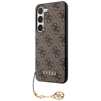 2. Guess GUHCS23SGF4GBR S23 S911 Braun/Braun Hardcase 4G Charms Collection