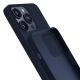 9. 3mk Silikonhülle für iPhone 16 Pro – Marineblau