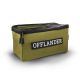 3. OFFLANDER Geschlossener Koffer mit transparentem Deckel, PVC, 8 l