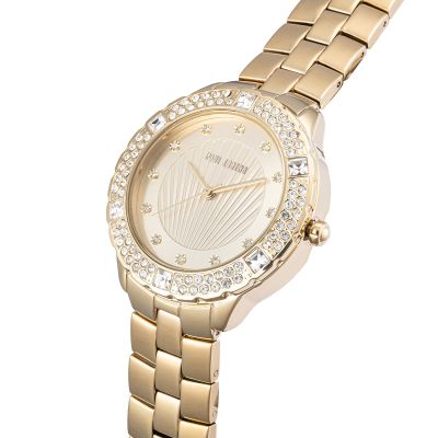 2. Paul Lorens PL8527B2-4D1 Damenuhr + Box