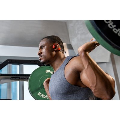 5. Shokz OpenSwim Pro Graue kabellose Knochenleitungskopfhörer